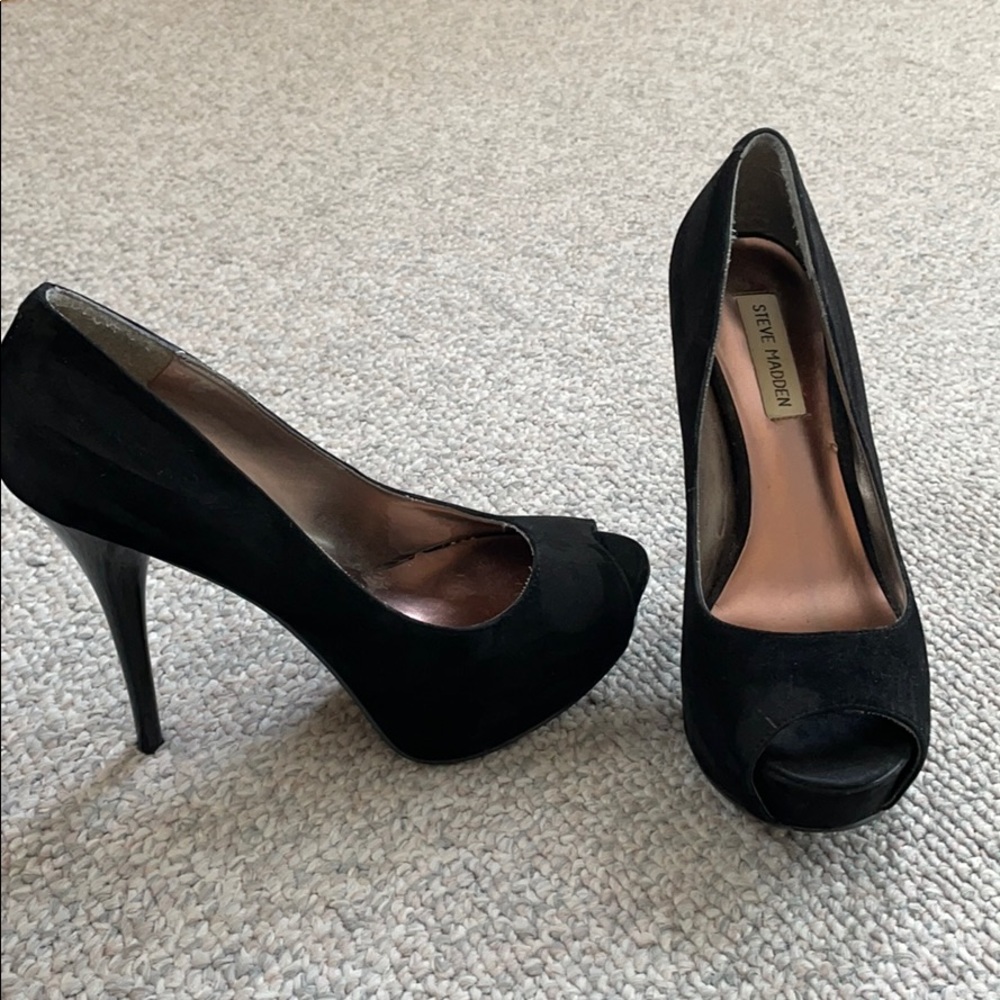 Black heels